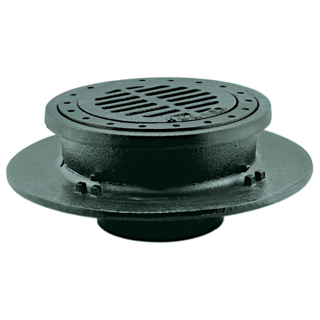 HELVEX 5424 COLADERA P/JARD O AZOTEAS P/ROSCAR 4" CANASTILLA D/SEDIM CONEX P/TUBO 102MM