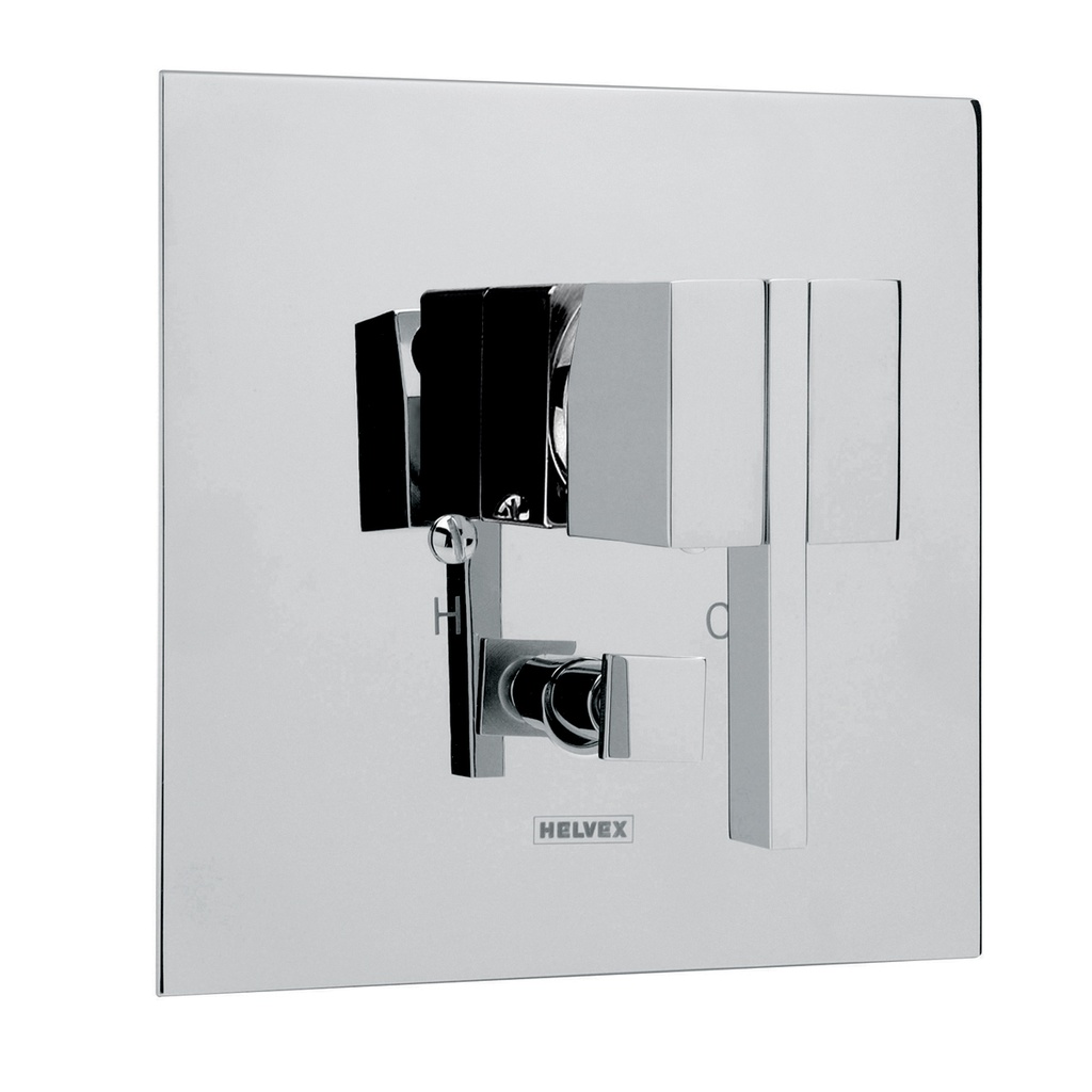 HELVEX E49 MONOMANDO REGADERA KUBICA C/DESV CROMO DESCONT