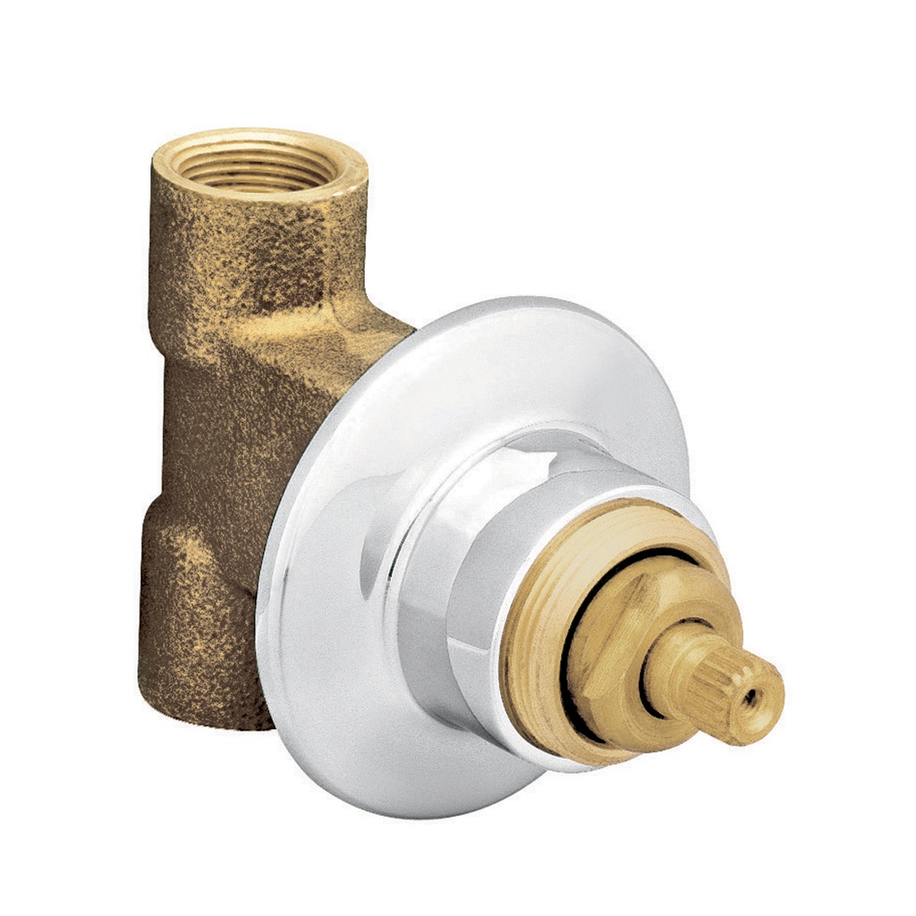 HELVEX E60 JGO ENSAMBLE LLAVE EMPOTRAR ROSCAR CROMO