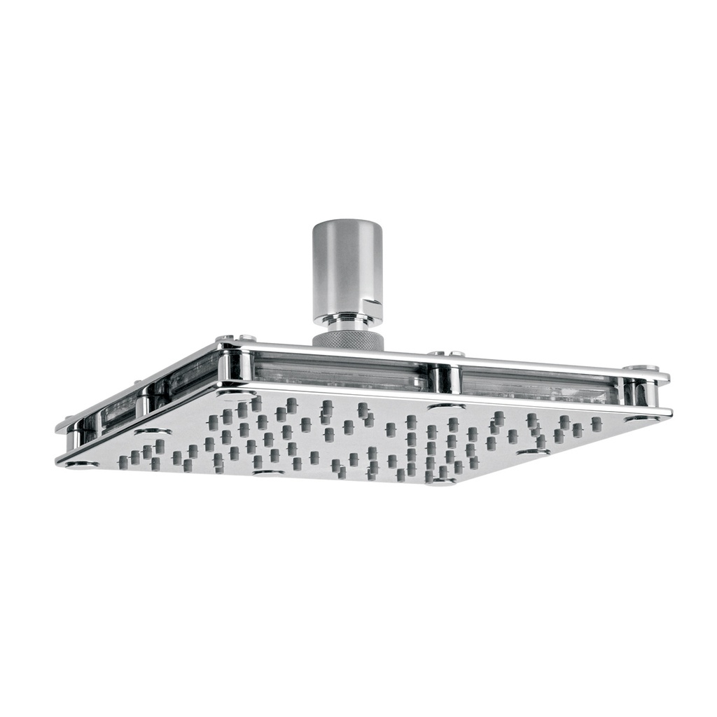 HELVEX H3006 REGADERA KUBICA PLATO ANCHO 6 CROMO