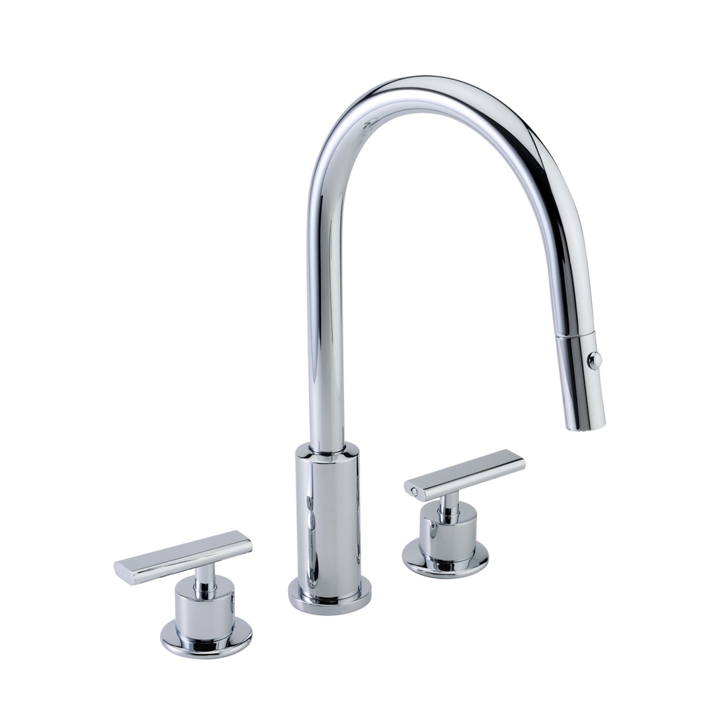 HELVEX ME303 MEZCLADORA RETRACTIL PARA FREGADERO CROMO