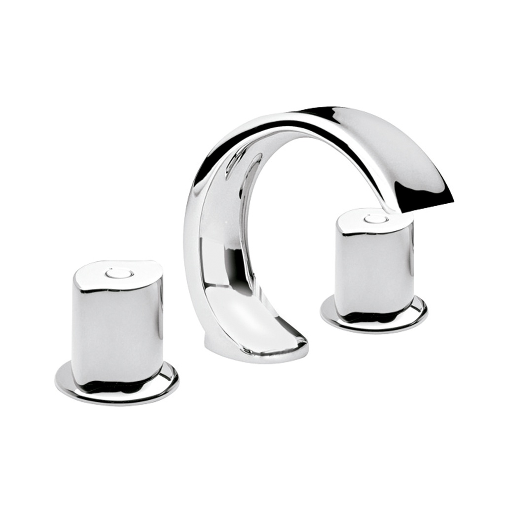 HELVEX MEP2004 MEZCLADORA P/LAV IGUAZU DESAGUE DE PUSH  8A12"CROMO