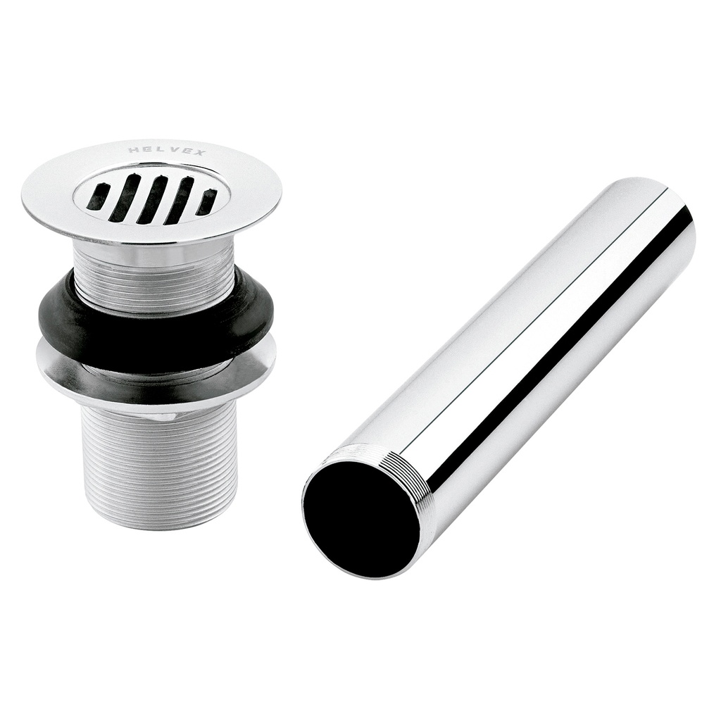 HELVEX TH059 CONTRA REJILLA LAVABO SIN REBOSADERO CROMO