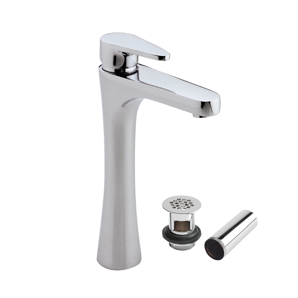 PROYECTA MO8X DC 02 MEZC MONOMANDO P/LAVABO ALTO CONTRAREJILLA DECO CROMO PROYECTA