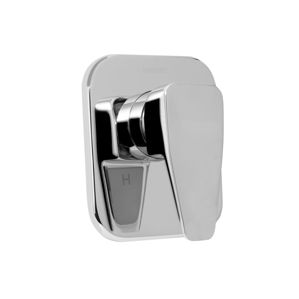 HELVEX PIA200 MEZCLADORA MONOMANDO P/REGADERA SIN DESVIADOR PIAZZA CROMO