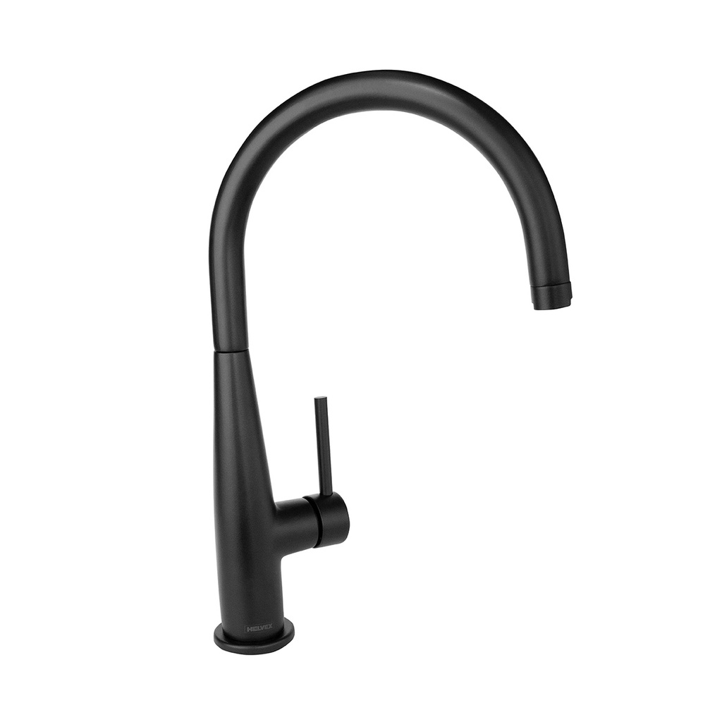 HELVEX E310 EB MEZCLADORA MONOMANDO P/FREGADERO CHORRO FIJO EBANO