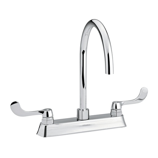 [HEL ME 0012] HELVEX HM38 MEZCLADORA P/FREGADERO FLAMINGO CROMO