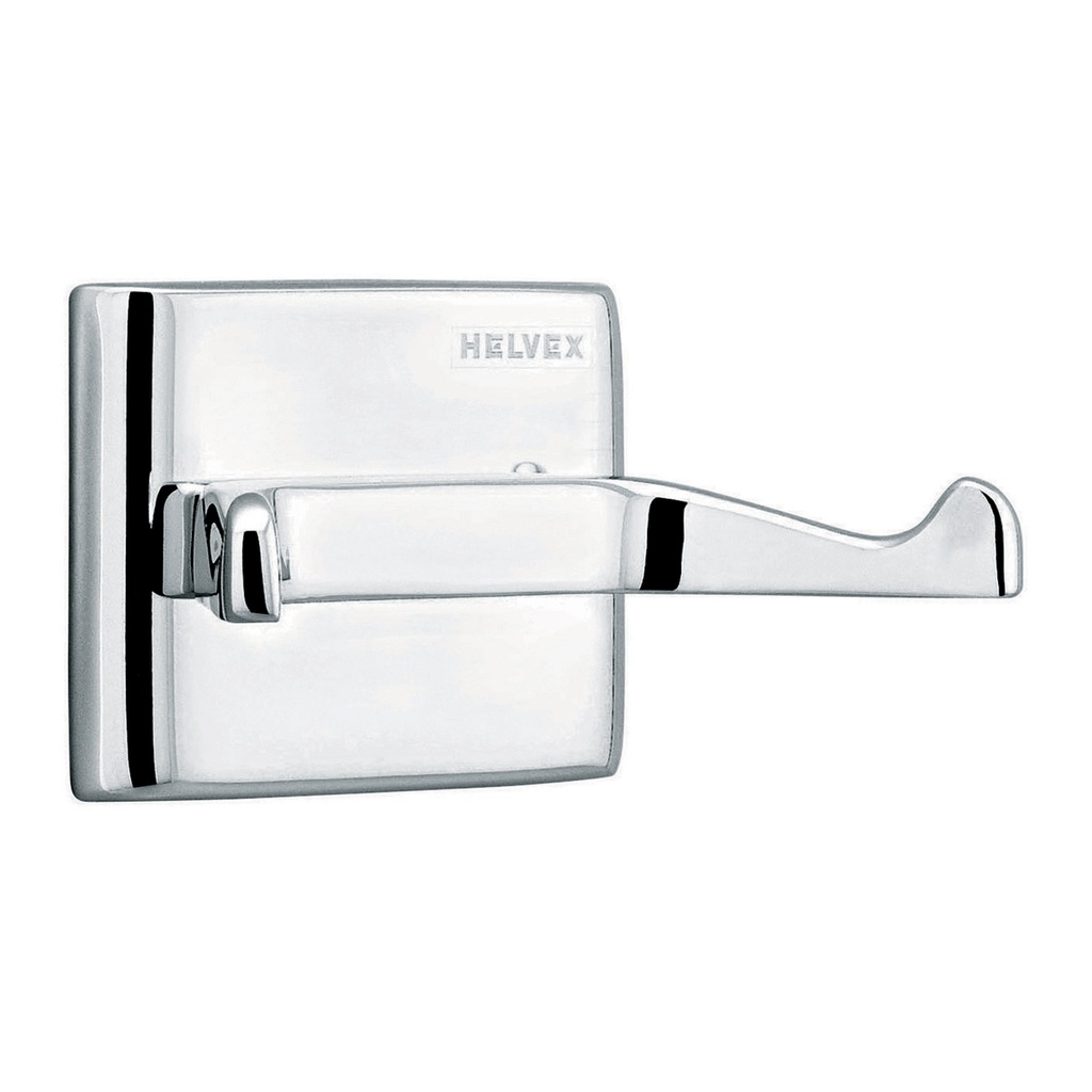 HELVEX 106 GANCHO DOBLE CLASICO CROMO