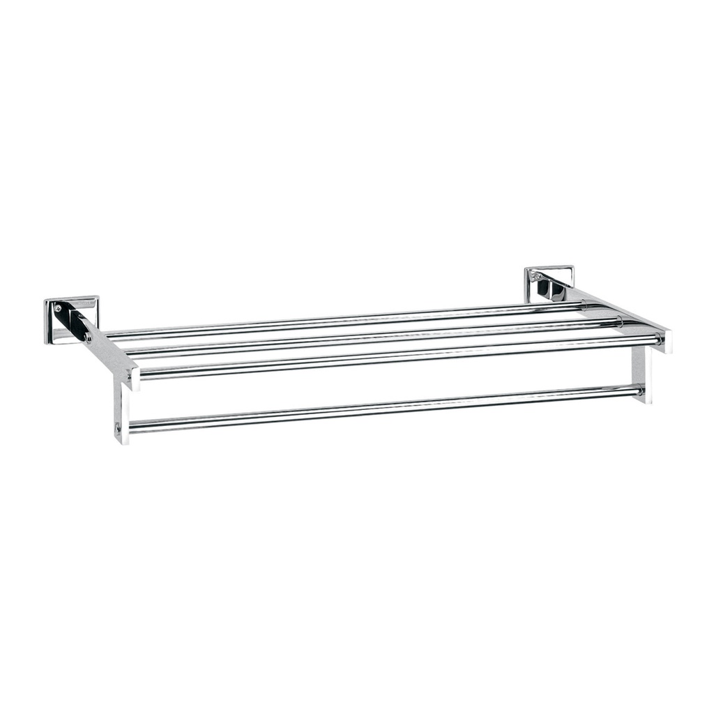 HELVEX 124 PORTATOALLAS MULTIPLE CON TOALLERO CROMO