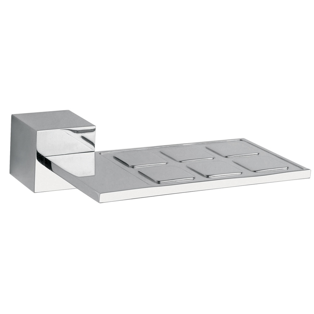 HELVEX 14108 JABONERA LINEA KUBICA CROMO DESCONT