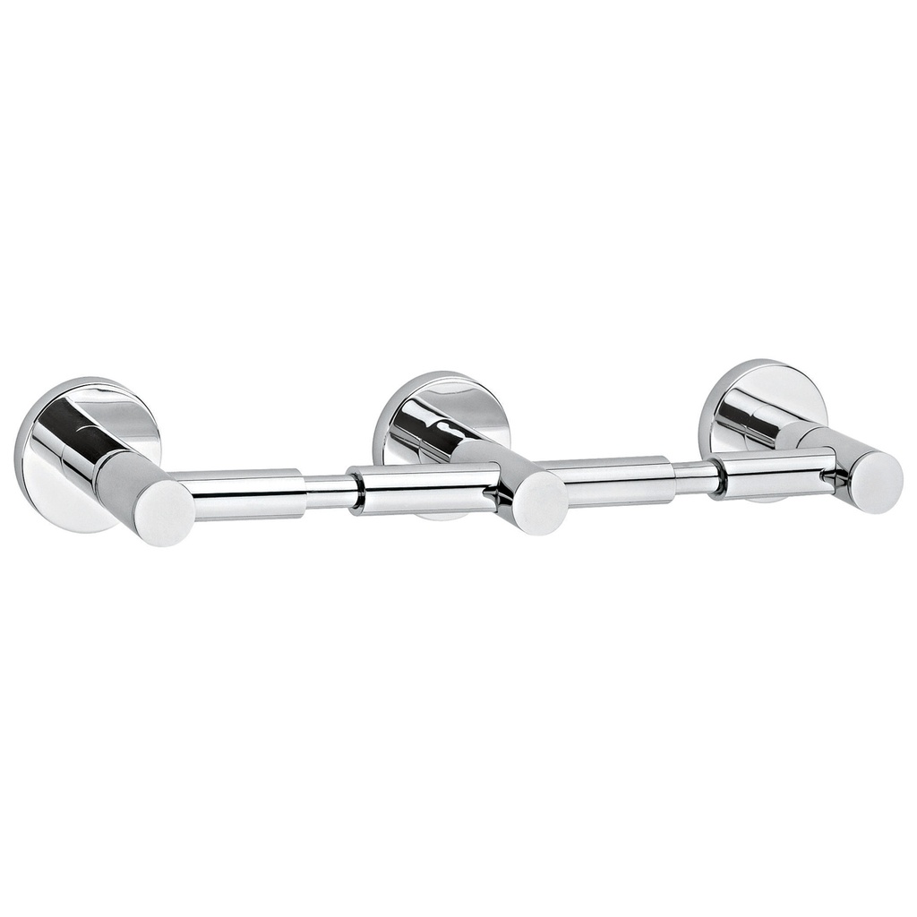 HELVEX 219 PORTAPAPEL DOBLE ANTIRROBO CLASICA II CROMO