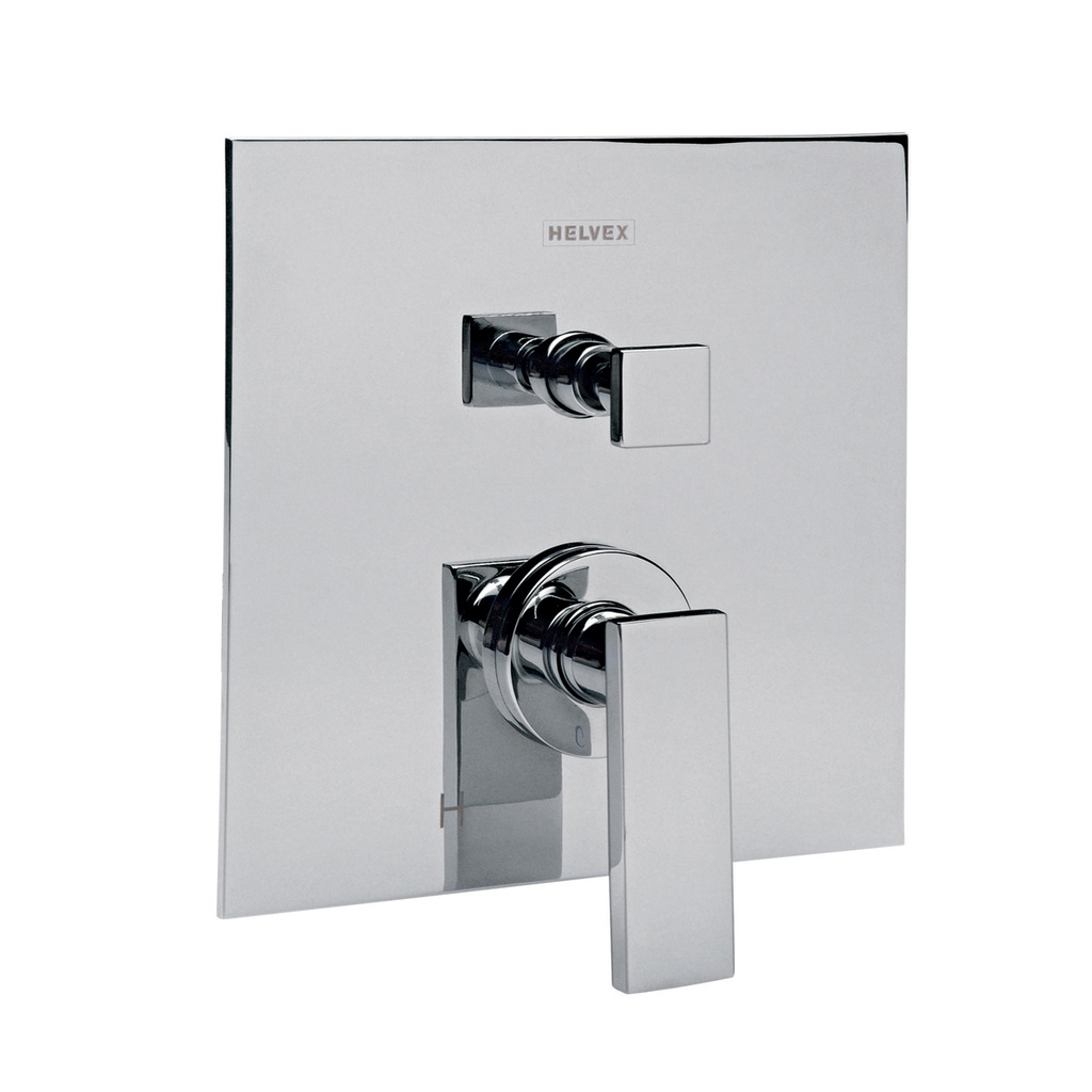 HELVEX E701 MONOMANDO PARA REGADERA O TINA VERTIKA CROMO