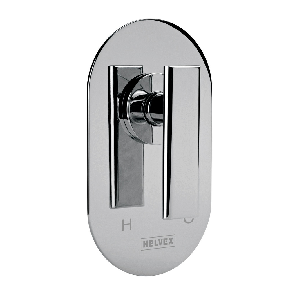 HELVEX E702 MONOMANDO P/TINA Y REG PREMIER SIN DESV CROMO