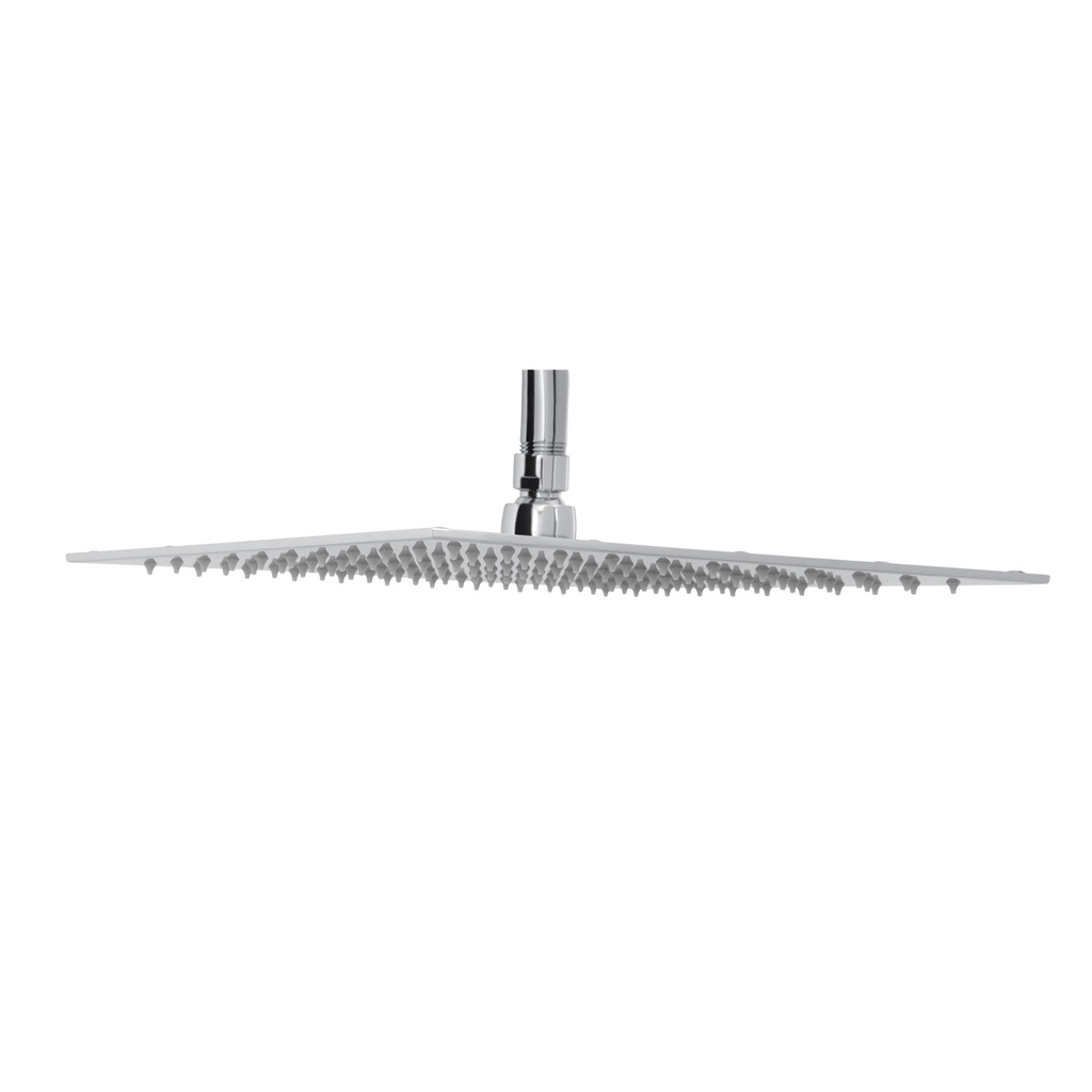HELVEX H3013 REGADERA CUADRADA 16" (40 CMS)CHORRO FIJO ANTICAL 10L CROMO