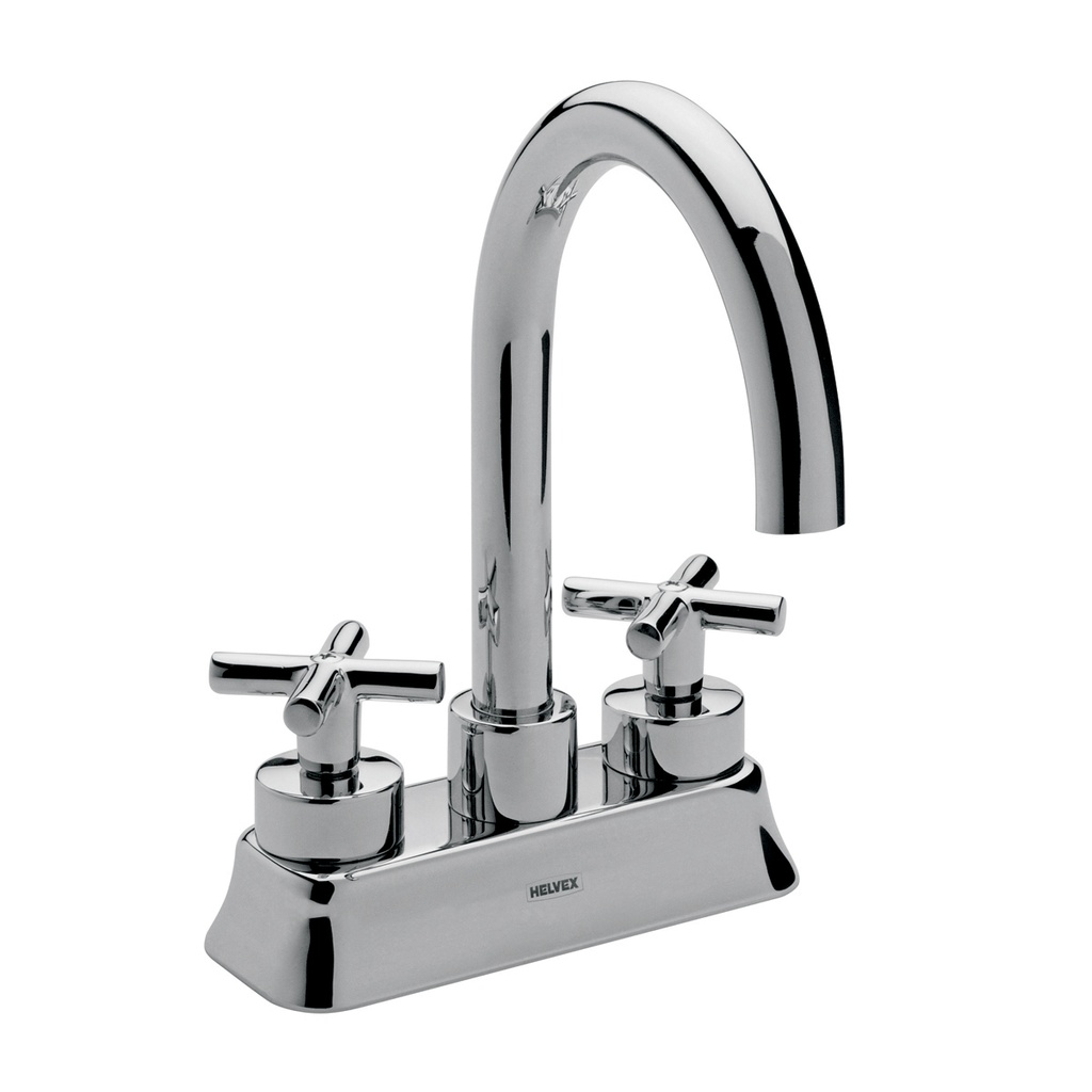 HELVEX HM14 MEZCLADORA PARA LAVABO ANTARES 4"