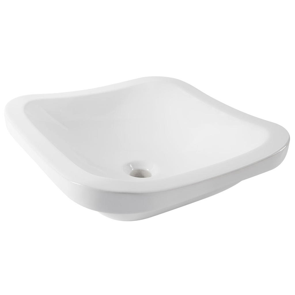 HELVEX LAVABO STALA BLANCO S/PONER SIN REBOSADERO