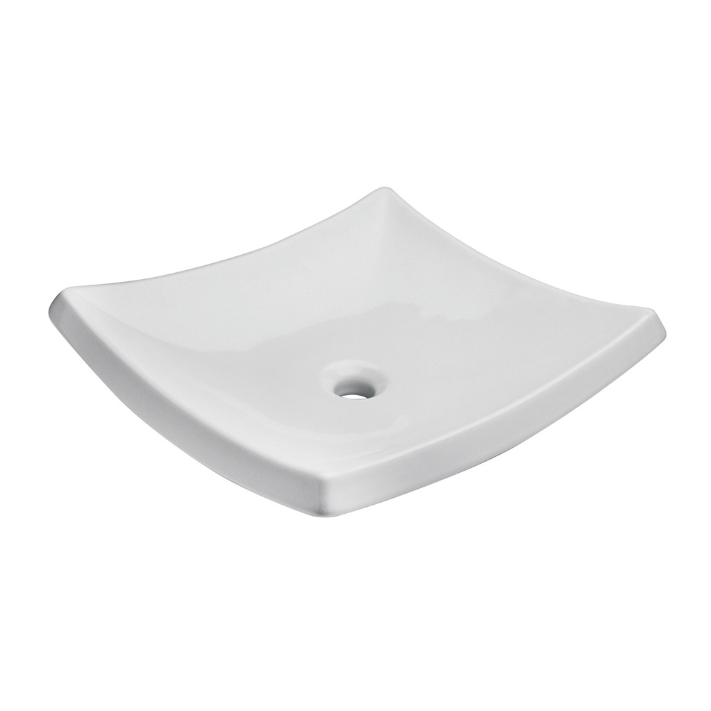 HELVEX LAVABO TRAZZO SOBREPONER BLANCO