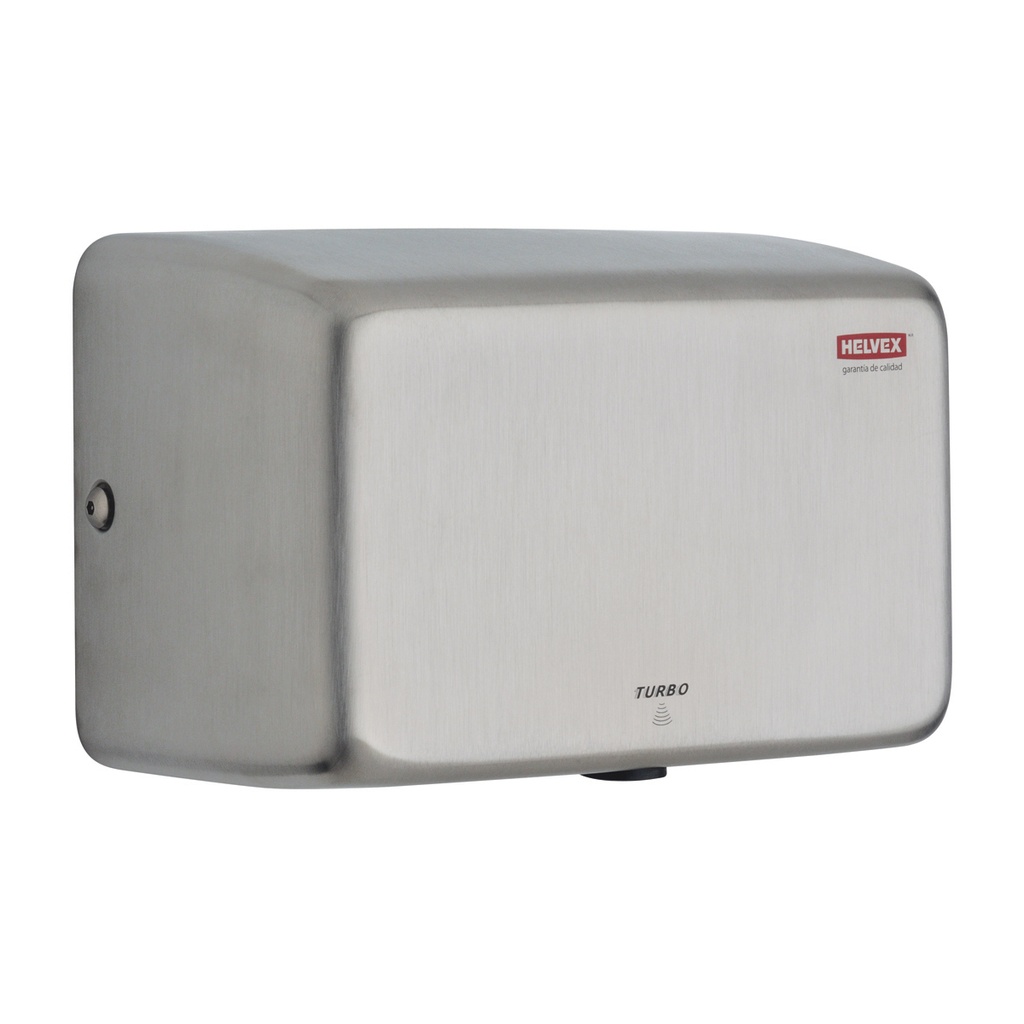 HELVEX MB 1012 AI SECADOR DE MANOS TURBO ACERO INOX C/SENSOR DE CORRIENTE