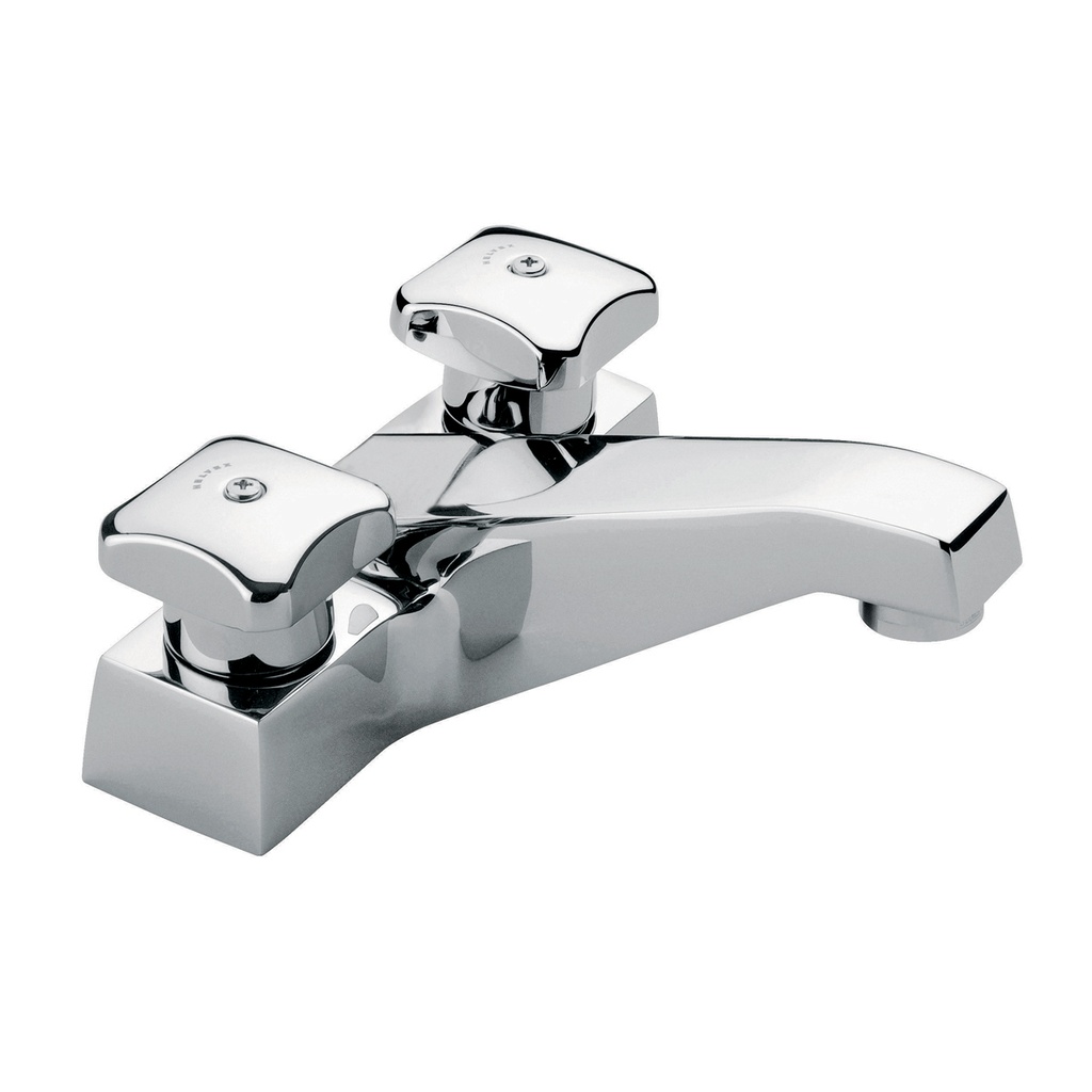 HELVEX MI 01 SC MEZCLADORA PARA LAVABO INTEGRAL 4" ELITE SIN CONTRA CROMO