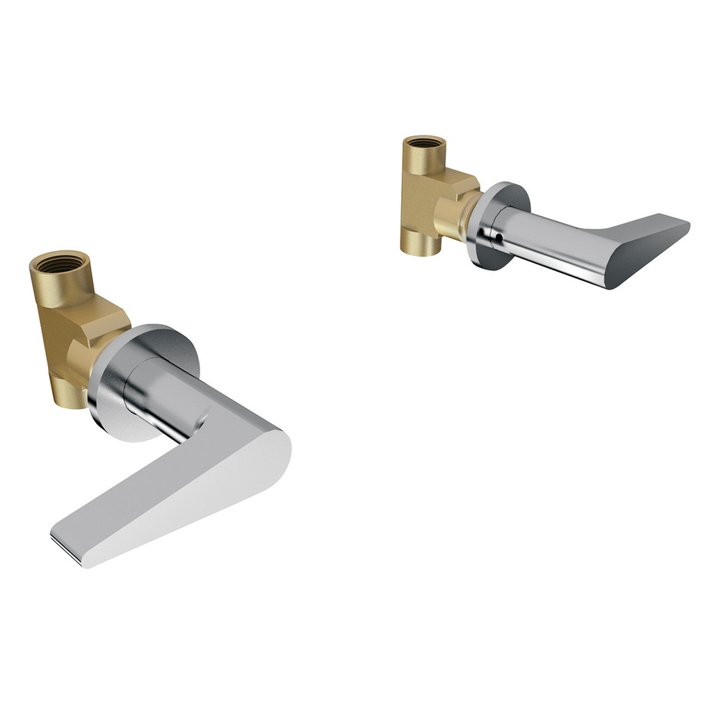 HELVEX MR1005 MEZCLADORA EMPOTRAR INDIVIDUIAL P/REG CLASICA CROMO