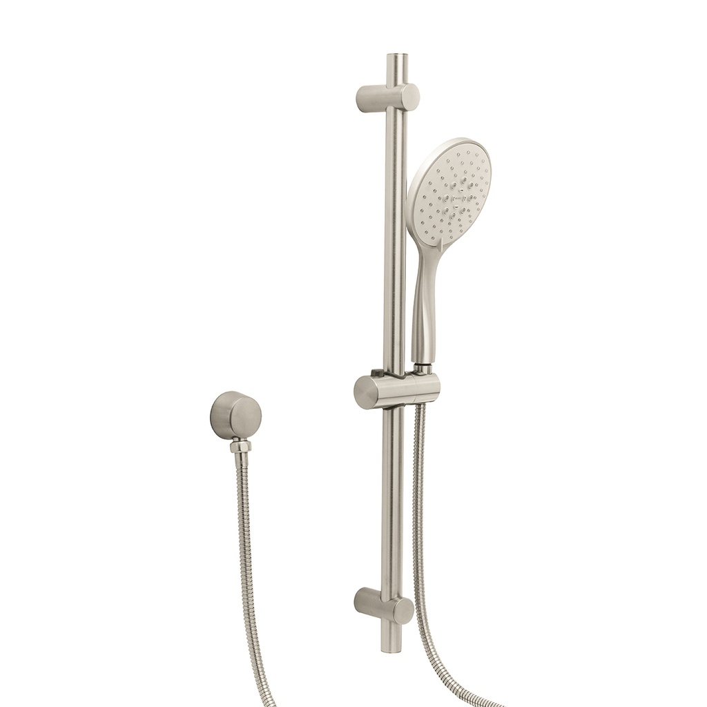 HELVEX RM27 REGADERA REDONDA ALTURA DESLIZABLE CROMO 5 CHORROS