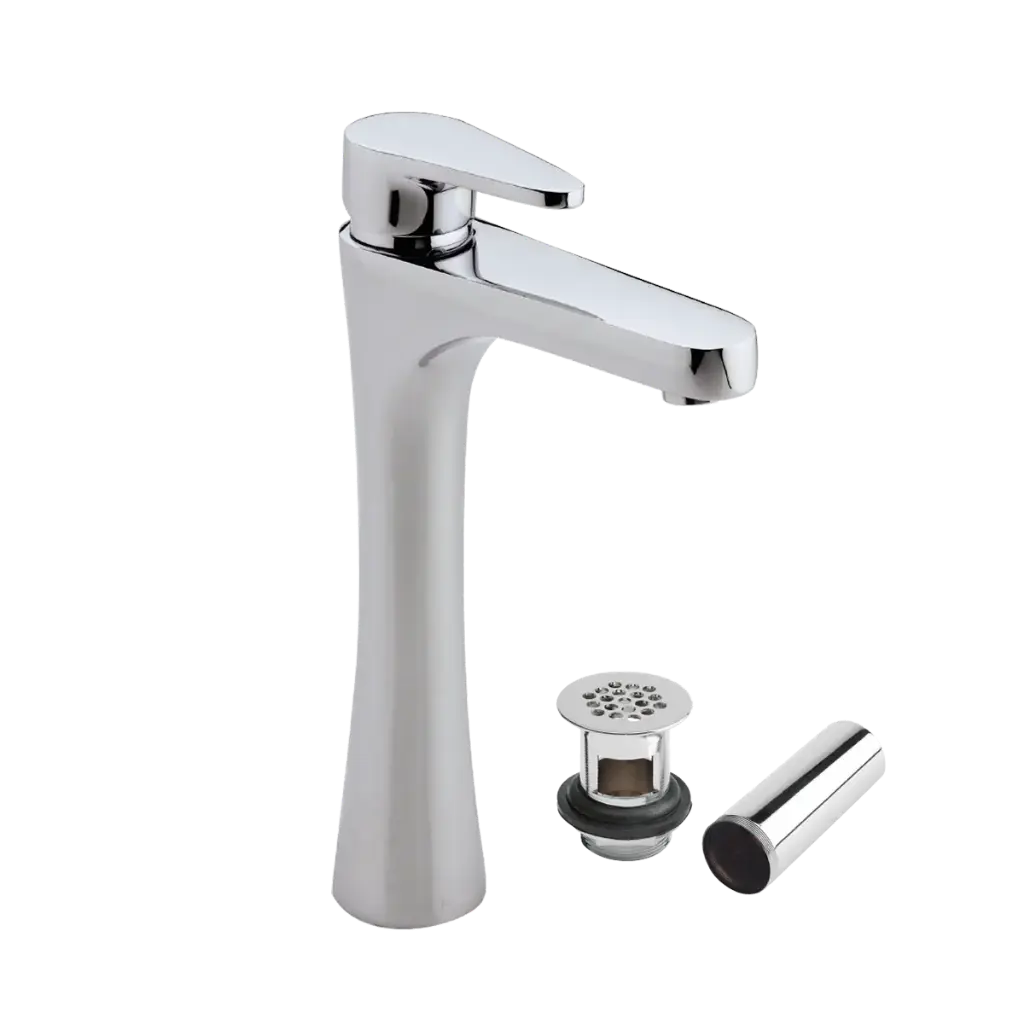 PROYECTA MO8X DC 02 MEZC MONOMANDO P/LAVABO ALTO CONTRAREJILLA DECO CROMO PROYECTA