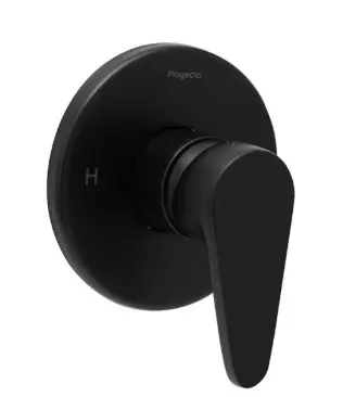 PROYECTA MOR DC 01EB MONOMANDO REGADERA O TINA SIN DESVIADOR DECO EBANO PROYECTA