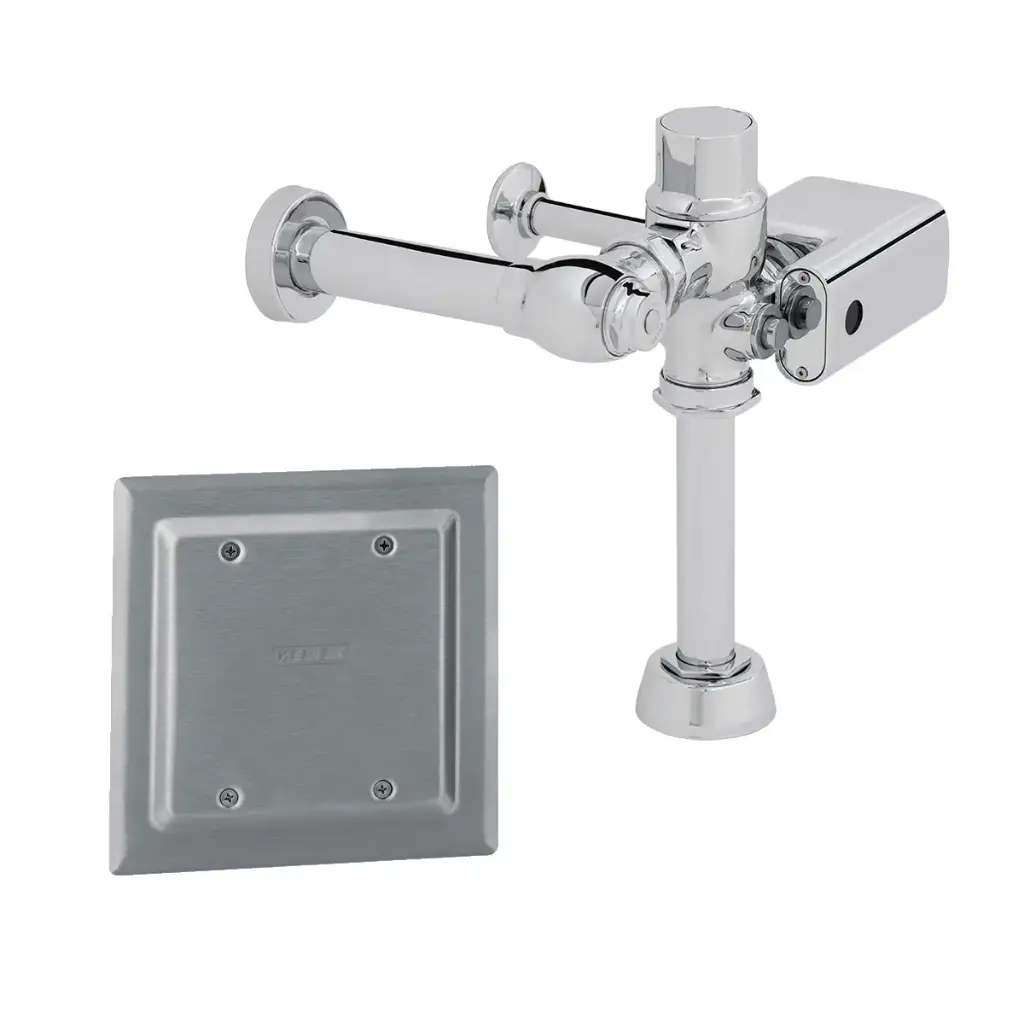 HELVEX FC110 WC4.8 FLUXOMETRO ELECTRONICO DE CORRIENTE P/SANITARIO 38 4.8L CROMO