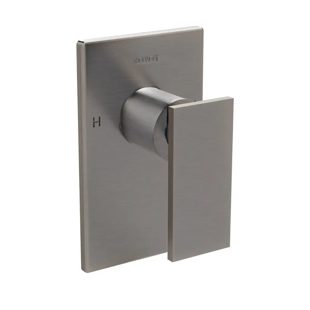 HELVEX E712 TN MONOMANDO REGADERA/TINA MAXIMA S/DESV TITANIUM