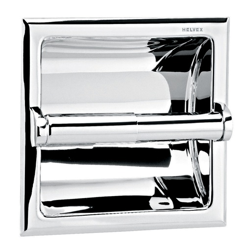 [HEL AC 0009] HELVEX 104 PORTAPAPEL TRADICIONAL INSTIT CLASICO CROMO