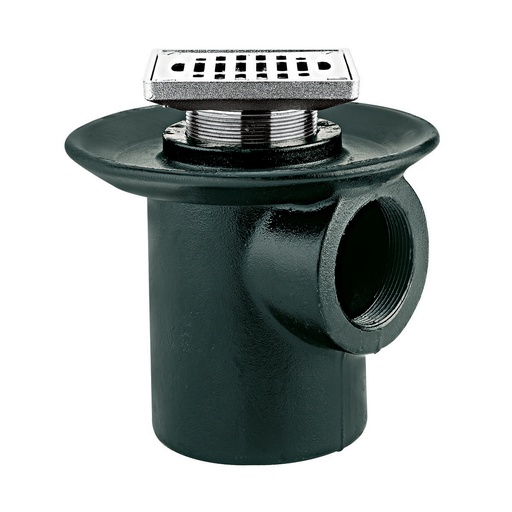 [HEL CO 0004] HELVEX 24CH COLADERA PARA PISO REJILLA CUADRADA