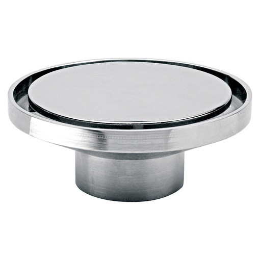 [HEL CO 0026] HELVEX 342RL REBOSADERO REDONDO CON DESAGUE DE CONTORNO CROMO