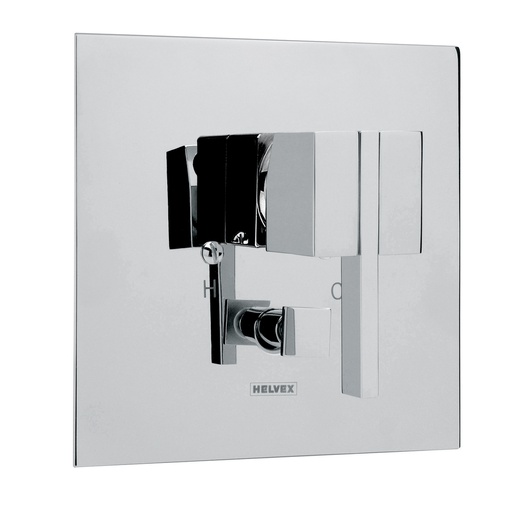 [HEL MO 0058] HELVEX E49 MONOMANDO REGADERA KUBICA C/DESV CROMO DESCONT