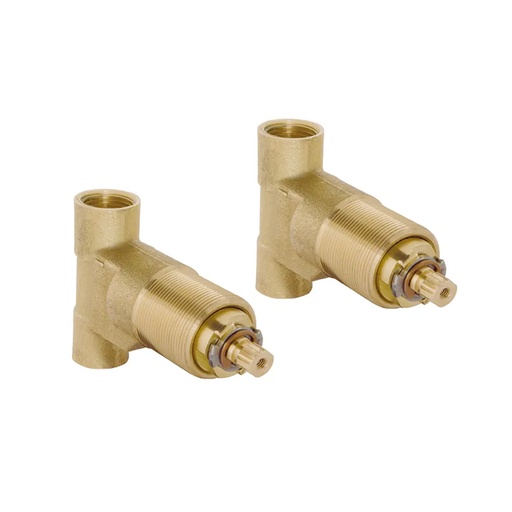 [HEL EN 0022] HELVEX E61AQ ENSAMBLE LLAVE EMPOTRAR SOLDABLE SIN CHAPETON