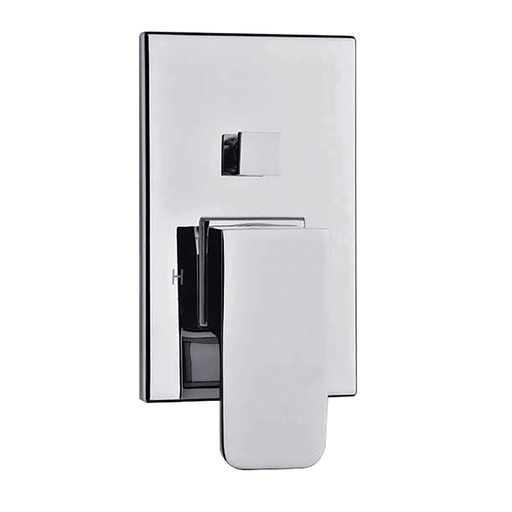 [HEL MO 0064] HELVEX E711 MEZCLADORA MONOMANDO P/TINA O REG CON DESVIADOR CROMO