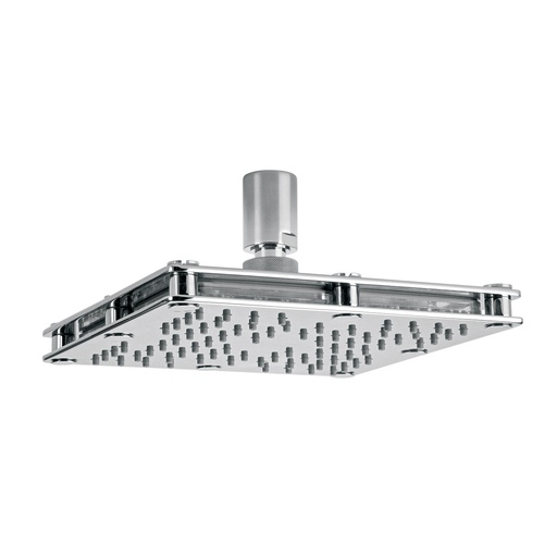 [HEL RE 0046] HELVEX H3006 REGADERA KUBICA PLATO ANCHO 6 CROMO