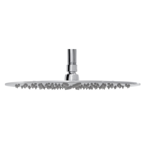 [HEL RE 0048] HELVEX H3010 REGADERA REDONDA 12" (30 CMS)CHORRO FIJO ANTICAL 10L CROMO