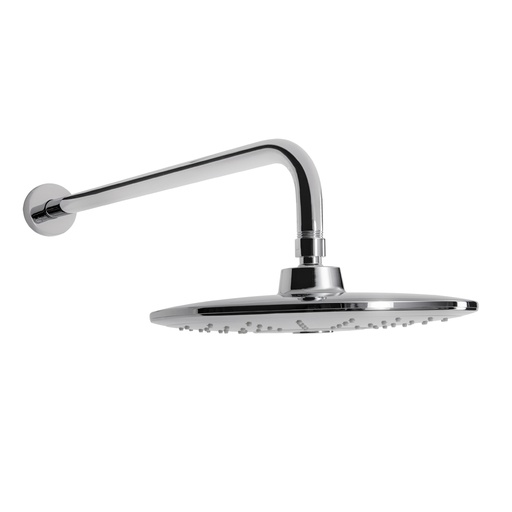 [HEL RE 0052] HELVEX H3302 REGADERA REDONDA 10" 3CH C/BZO Y CHAP 10L CROMO