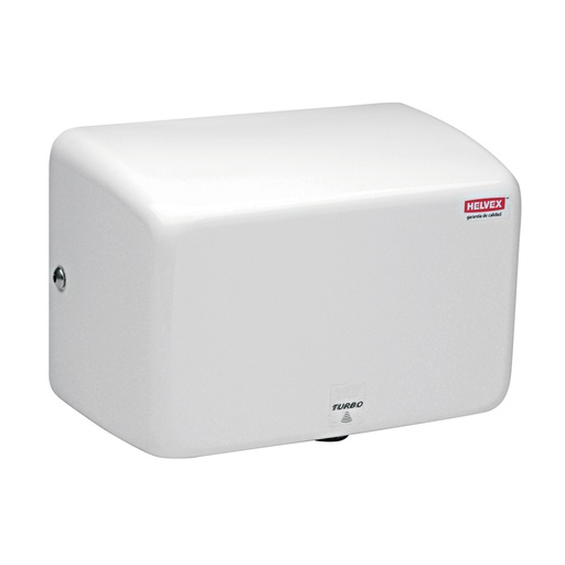 [HEL SM 0003] HELVEX MB 1012 SECADOR DE MANOS TURBO BLANCO C/SENSOR DE CORRIENTE