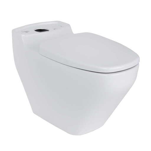 [HEL TZ 0006] HELVEX TAZA MURANO BLANCO ALARGADA TRAMPA OCULTA