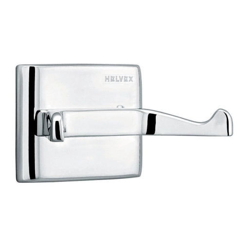 [HEL AC 0157] HELVEX PIA106 GANCHO SENCILLO PIAZZA CROMO