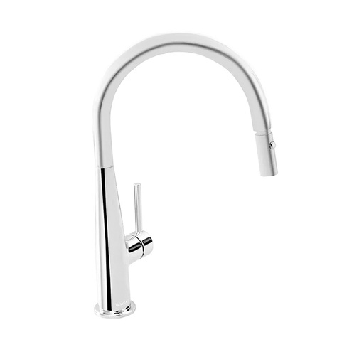 [HEL MO 0086] HELVEX E309 MONOMANDO P/FREGADERO CABEZAL MOVIBLE 2 TIPOS DE CHORRO  CROMO