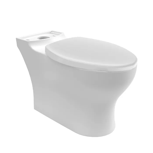 [HEL TZ 0017] HELVEX TAZA MIURA 16 BLANCO ALARGADA TRAMPA OCULTA