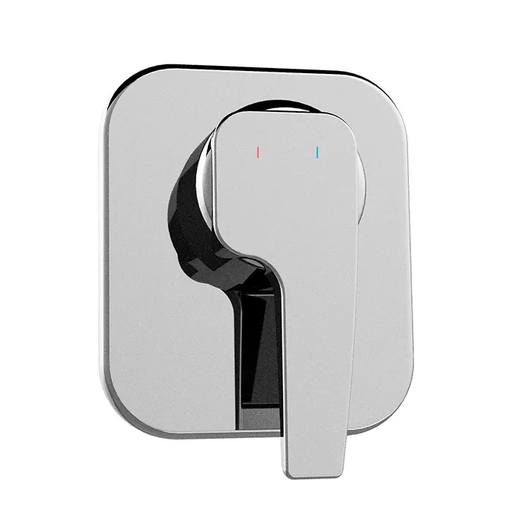 [HEL MO 0100] HELVEX LUS200 MEZCLADORA MONOMANDO P/REGADERA S/DESVIADOR LUSITANA CROMO