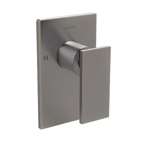 [HEL MO 0107] HELVEX E712 TN MONOMANDO REGADERA/TINA MAXIMA S/DESV TITANIUM