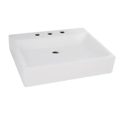 [HEL LV 0019] HELVEX LAVABO LV LUCERNA3 BLANCO S/PONER C/REB 3P